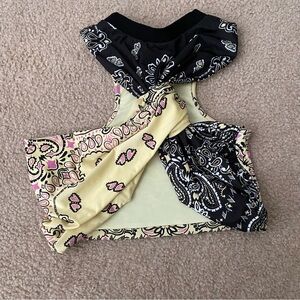 The Attico Asahi Bandana Crop Top